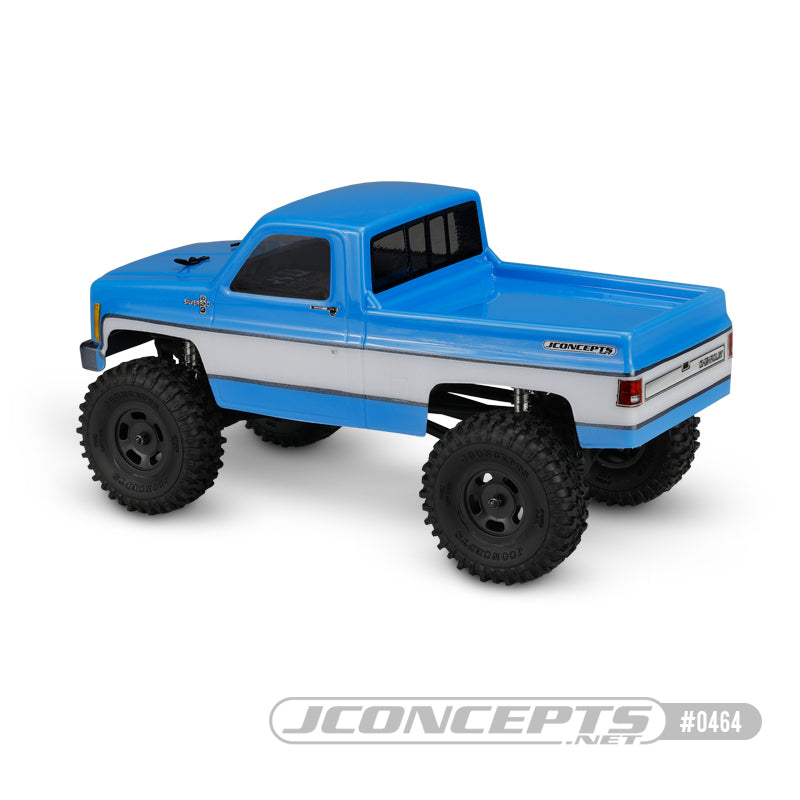 1978 Chevy K10, Axial SCX24 Tuck Body