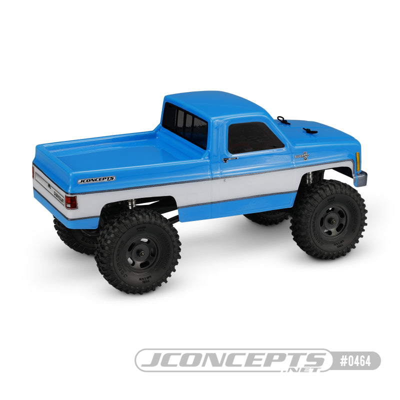 1978 Chevy K10, Axial SCX24 Tuck Body