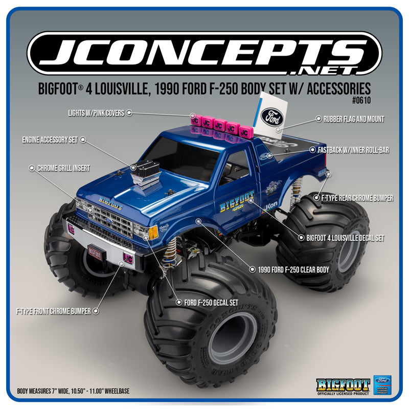 BIGFOOT® 4 Louisville, 1990 Ford F-250 | 10.75" Wheelbase