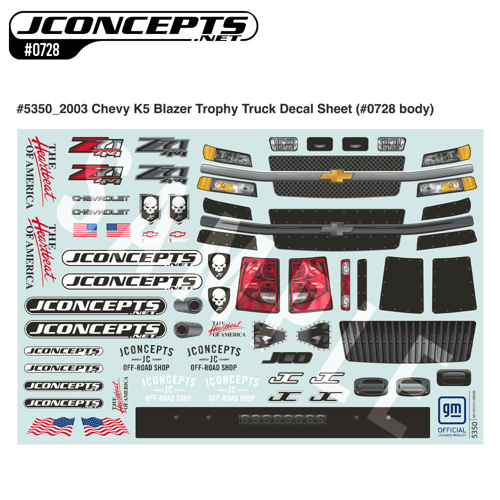2003 Chevy K5 Blazer Pre-Runner Body