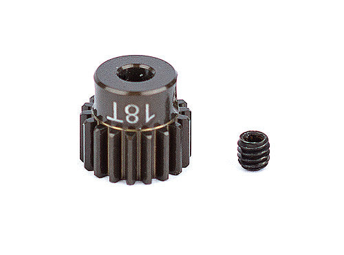 FT Aluminum Pinion Gear, 18T 48P, 1/8 shaft - view 1