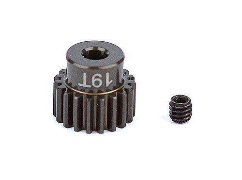 FT Aluminum Pinion Gear, 19T 48P, 1/8 shaft - view 1