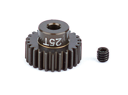 FT Aluminum Pinion Gear, 25T 48P, 1/8 shaft - view 1