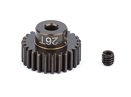 FT Aluminum Pinion Gear, 26T 48P, 1/8 shaft - view 1