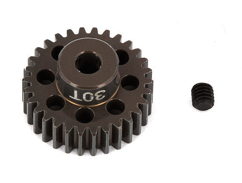 FT Aluminum Pinion Gear, 30T 48P, 1/8 shaft - view 1