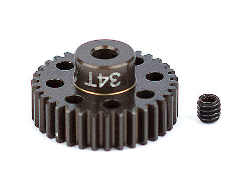FT Aluminum Pinion Gear, 34T 48P, 1/8 shaft - view 1
