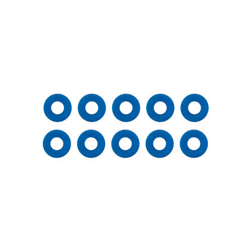 FT Wheel Hex Spacer Set, Blue Aluminum - view 1