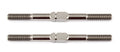 FT Titanium Turnbuckles, M3x42 mm/1.65 in, silver - view 1