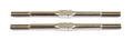 FT Titanium Turnbuckles, M3x58 mm/2.30 in, silver - view 1