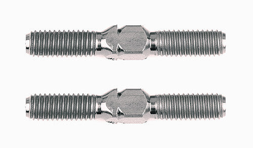 FT Titanium Turnbuckles, M3x21 mm/0.83 in, silver - view 1