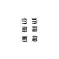 RC28R FT Front Spring Set, Fixed Arm - view 1