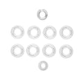RC28R FT Sidewall Flange Set, White - view 1
