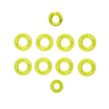 RC28R FT Sidewall Flange Set, Yellow - view 1