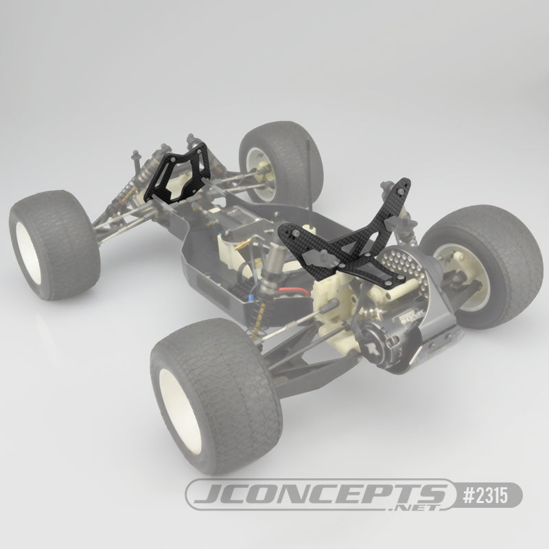 RC10T 3.0mm Carbon Fiber Rear Shock Tower
