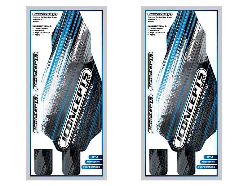 Yokomo YZ2 Chassis Protective Sheet