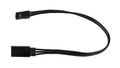 175mm Servo Wire Extension, black (6.89 in)