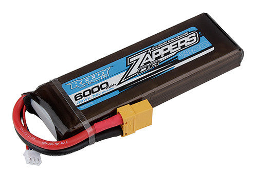 Zappers DR 6000mAh 130C 7.6V Stick (soft) w/XT90