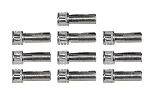 Grip Bullets 5mm x 14mm, silver, qty 10