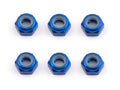 FT Locknuts, M3, blue aluminum - view 1