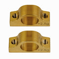 TC7.1 FT Brass Arm Mounts, inner - view 1