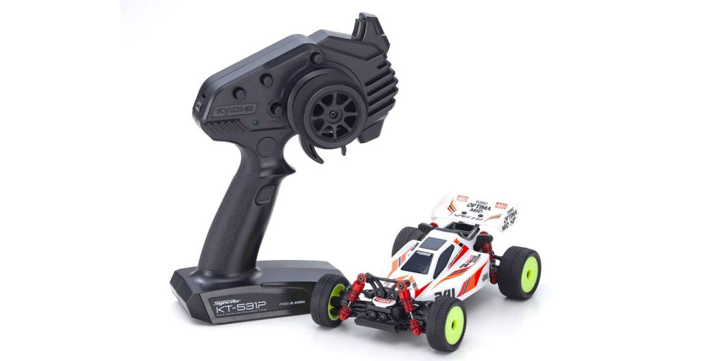 MINI-Z Buggy Readyset TURBO OPTIMA Mid Special White - view 1