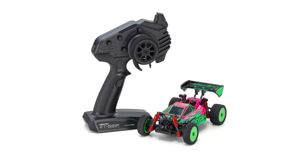 MINI-Z Buggy Ready set INFERNO MP9 TKI Pink / Green - view 1