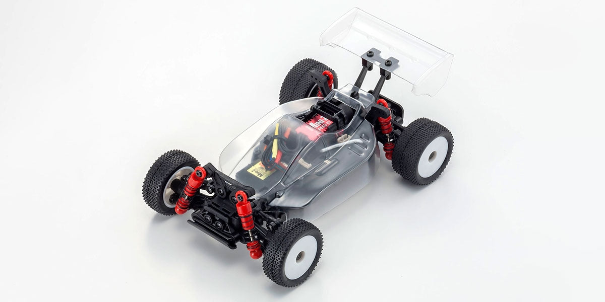 MINI-Z Buggy MB-010VE 2.0 with FHSS2.4GHz System INFERNO MP9 TKI Clear Body・Chassis Set - view 1