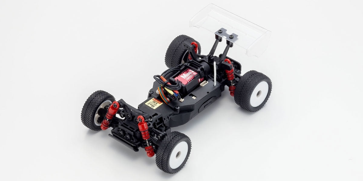 MINI-Z Buggy MB-010VE 2.0 with FHSS2.4GHz System INFERNO MP9 TKI Clear Body・Chassis Set - view 2
