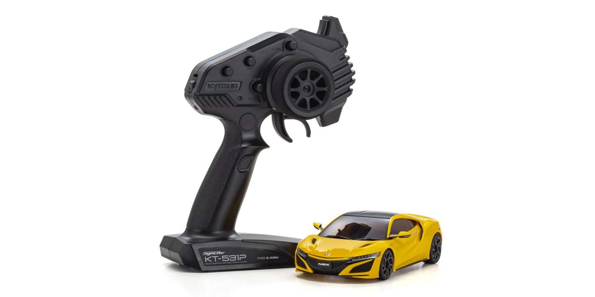MINI-Z RWD readyset Honda NSX Yellow Pearl - view 1