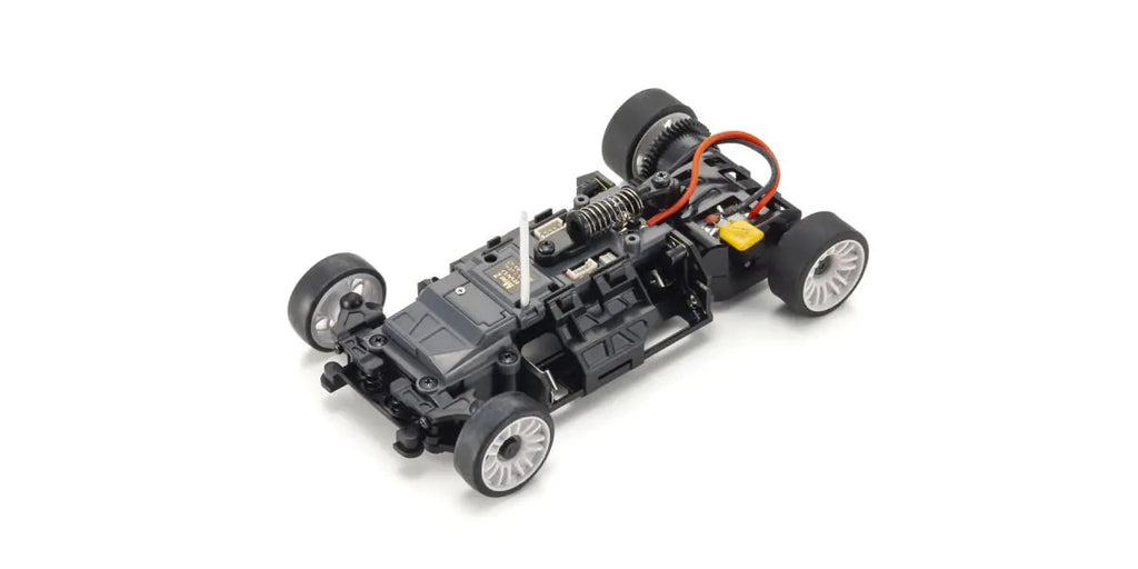 MINI-Z RWD MR-04 readyset CHEVROLET\u00ae CORVETTE\u00ae C8.R Chrome / Yellow Kyosho America 20th Anniversary - view 6