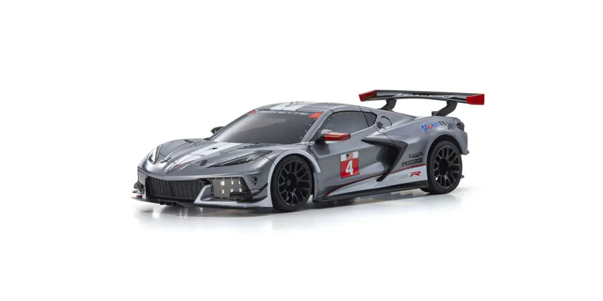 MINI-Z RWD MR-04 readyset CHEVROLET\u00ae CORVETTE\u00ae C8.R Gunmetal / White - view 2