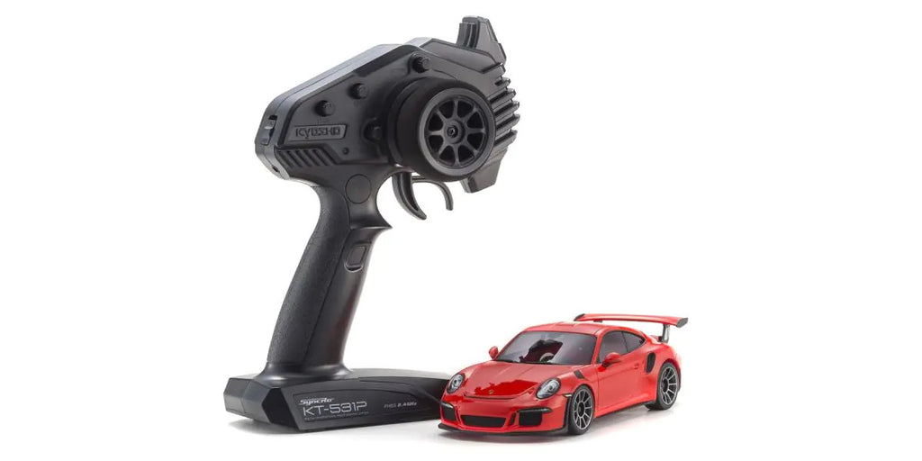 MINI-Z RWD MR-04 readyset Porsche 911 GT3 RS Lava Orange - view 1