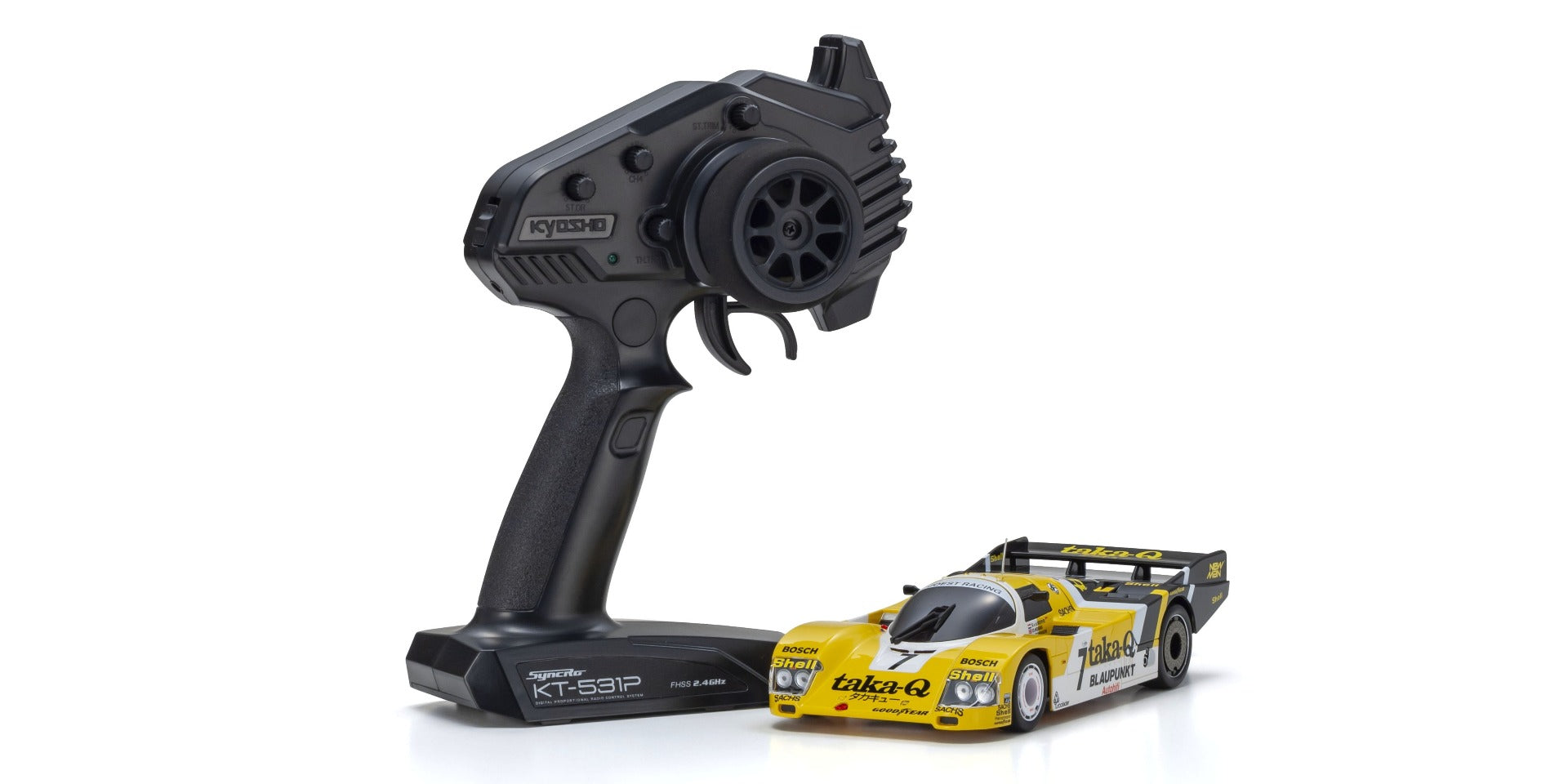 MINI-Z RWD MR-04 readyset Porsche 962 C Coupe LH No.7 LM 1987 - view 1