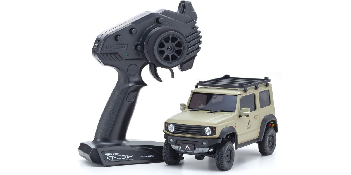 MINI-Z 4\u00d74 Series Ready Set Suzuki Jimny Sierra APIO JIMNY TS4 Khaki - view 1