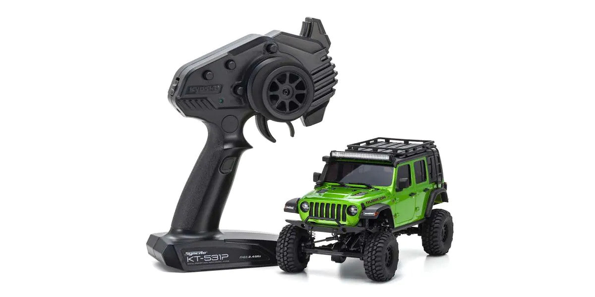 MINI-Z 4\u00d74 Series Readyset Jeep\u24c7 Wrangler Unlimited Rubicon w/acc. Mojito - view 1