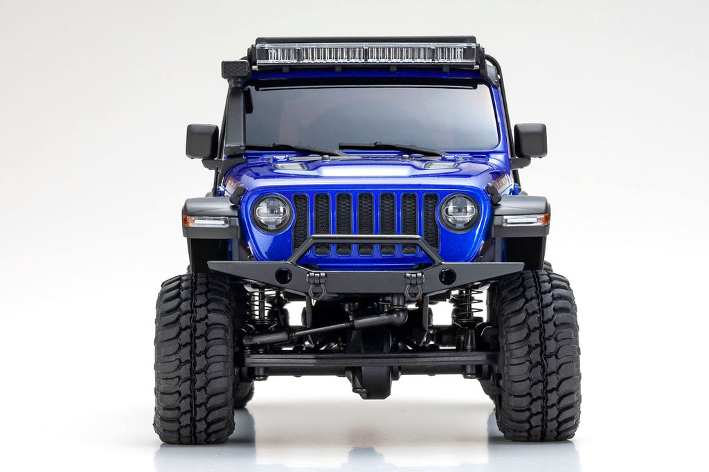 MINI-Z 4\u00d74 Series Readyset Jeep\u24c7 Wrangler Unlimited Rubicon with Accessory parts Ocean Blue Metallic - view 5
