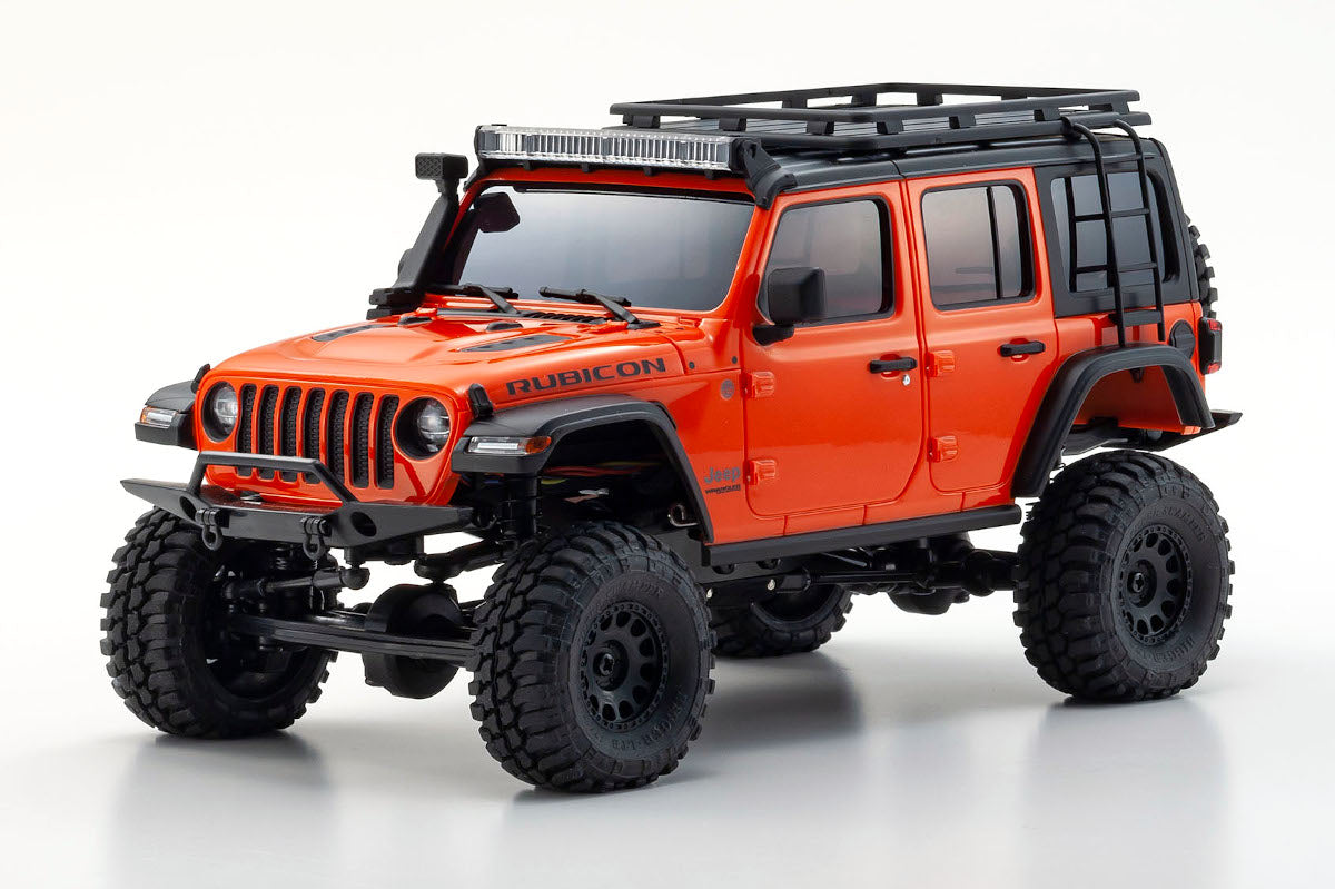 MINI-Z 4\u00d74 Series Readyset Jeep\u24c7 Wrangler Unlimited Rubicon with Accessory parts Punk`n Metallic - view 2