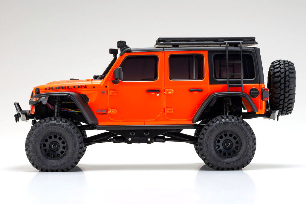 MINI-Z 4\u00d74 Series Readyset Jeep\u24c7 Wrangler Unlimited Rubicon with Accessory parts Punk`n Metallic - view 4