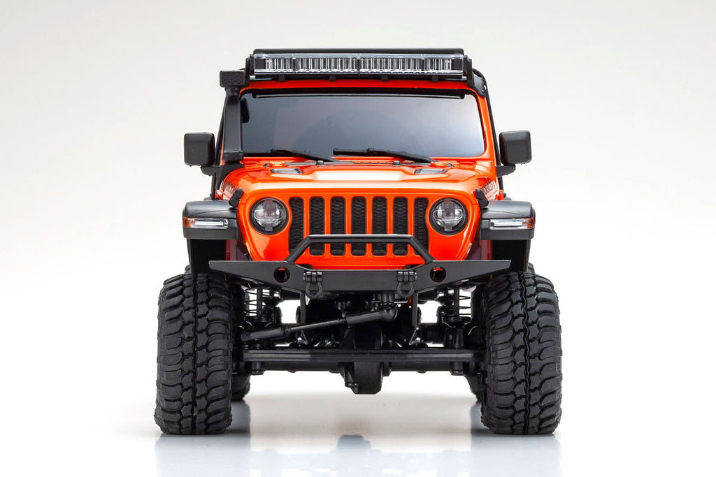 MINI-Z 4\u00d74 Series Readyset Jeep\u24c7 Wrangler Unlimited Rubicon with Accessory parts Punk`n Metallic - view 5