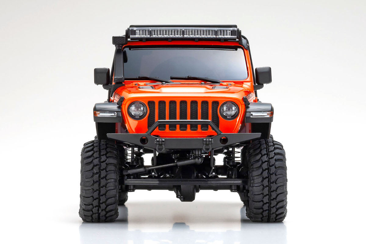 MINI-Z 4\u00d74 Series Readyset Jeep\u24c7 Wrangler Unlimited Rubicon with Accessory parts Punk`n Metallic - view 5