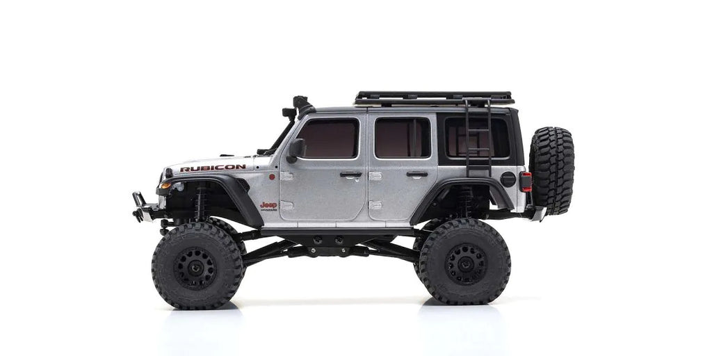 MINI-Z 4\u00d74 Series Readyset Jeep\u24c7 Wrangler Unlimited Rubicon w/acc. Billet Silver Metallic - view 4