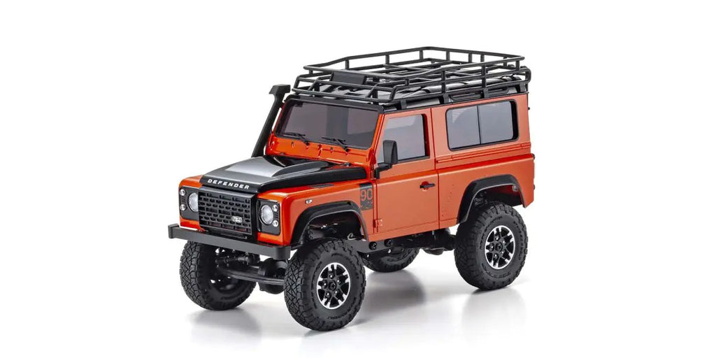 MINI-Z 4\u00d74 Series Ready Set Land Rover Defender 90 Adventure Phoenix Orange / Santorini Black - view 2
