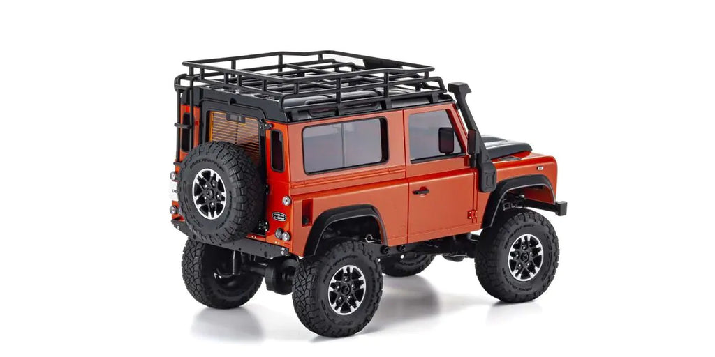 MINI-Z 4\u00d74 Series Ready Set Land Rover Defender 90 Adventure Phoenix Orange / Santorini Black - view 3