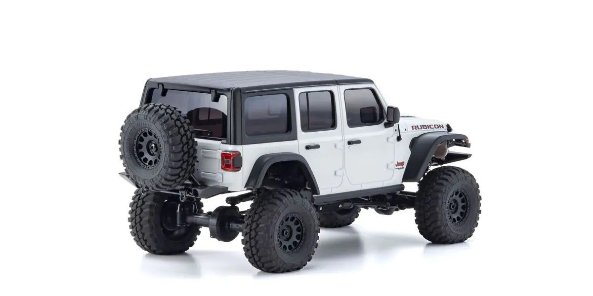 MINI-Z 4x4 readyset Jeep\u24c7 Wrangler Unlimited Rubicon Bright White - view 3