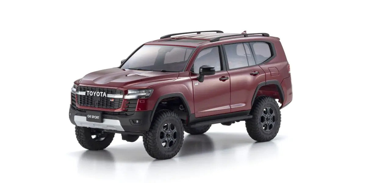 MINI-Z 4x4 readyset Toyota LAND CRUISER 300 GR SPORT Dark Red Mica Metallic - view 2