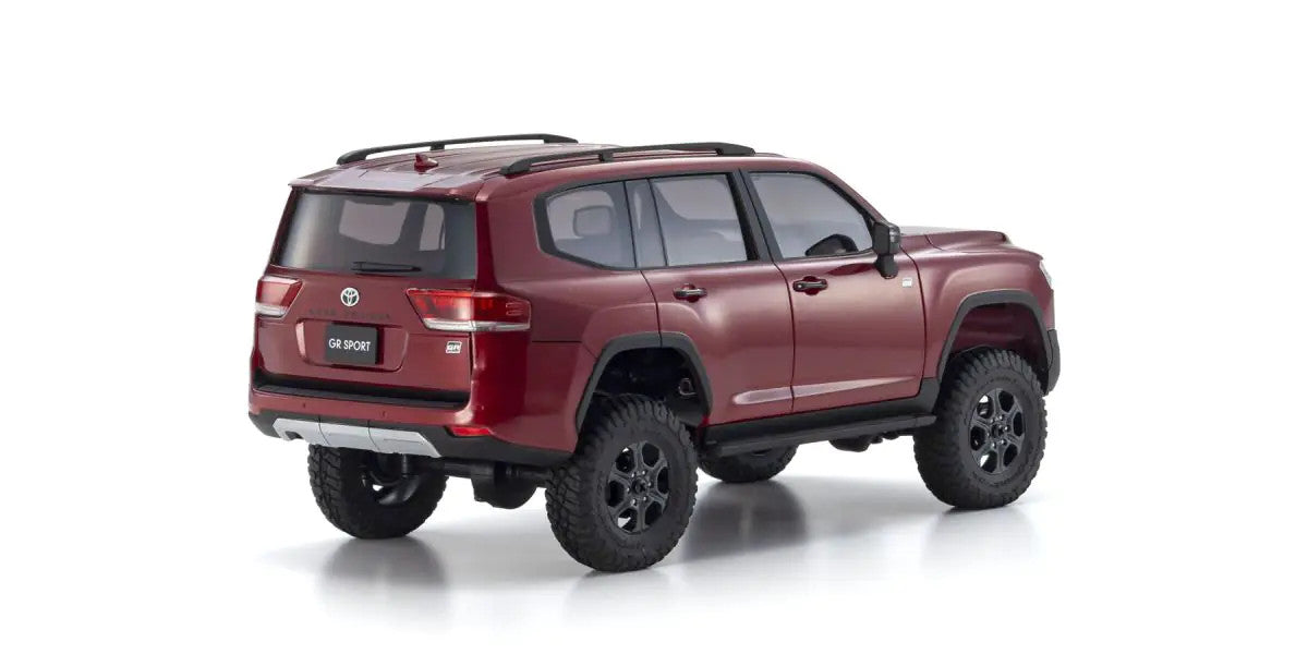 MINI-Z 4x4 readyset Toyota LAND CRUISER 300 GR SPORT Dark Red Mica Metallic - view 3