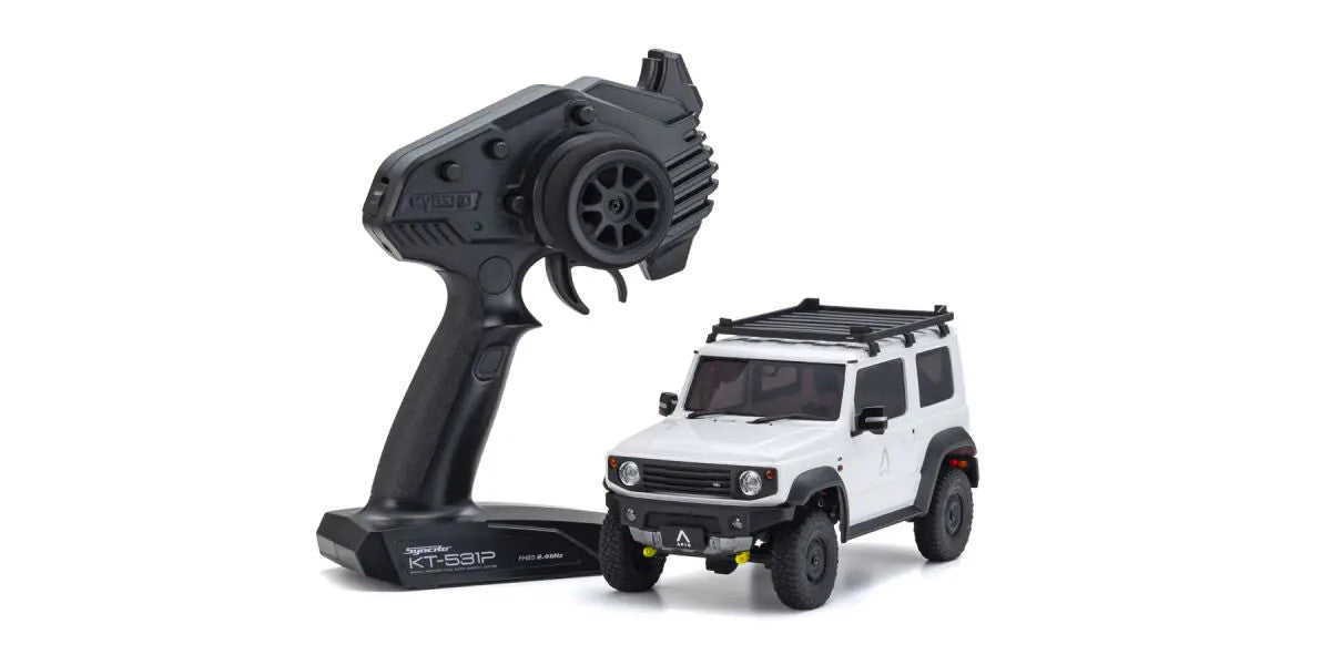 MINI-Z 4x4 readyset Suzuki Jimny Sierra APIO JIMNY TS4 Pure White Pearl - view 1