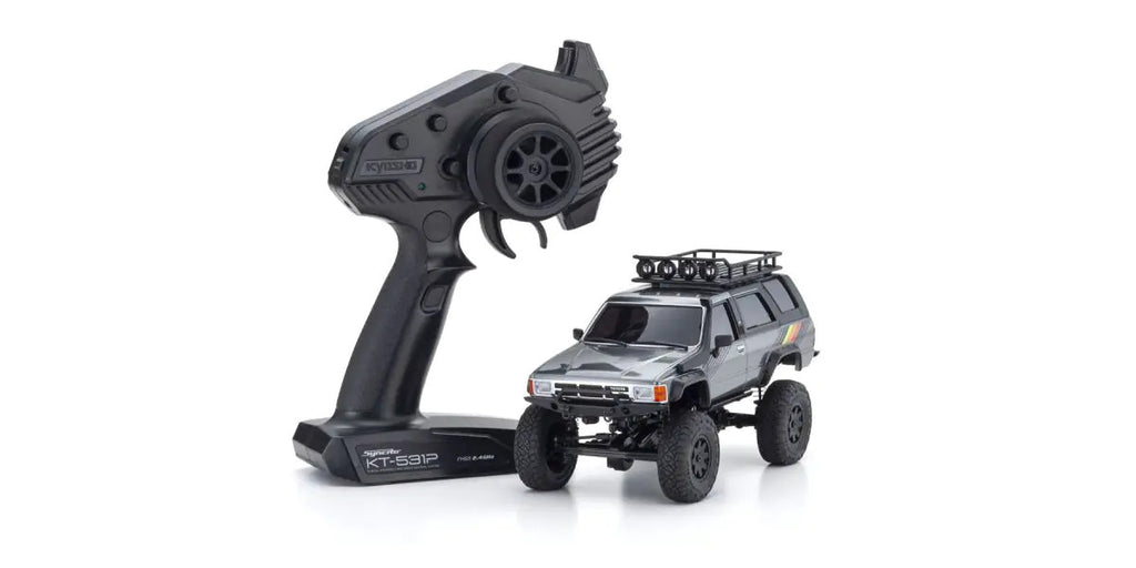 MINI-Z 4x4 readyset TOYOTA 4Runner (Hilux Surf) with Accessory parts Dark Gray Metallic - view 1