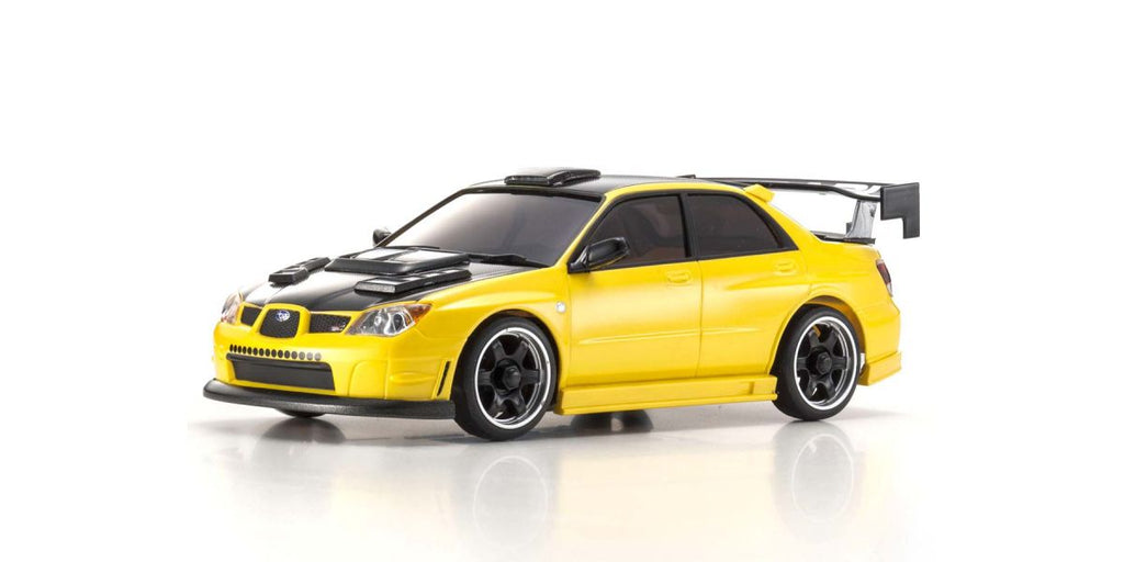 MINI-Z AWD SUBARU IMPREZA with Aero Kit and CFRP hood Metallic Yellow - view 2