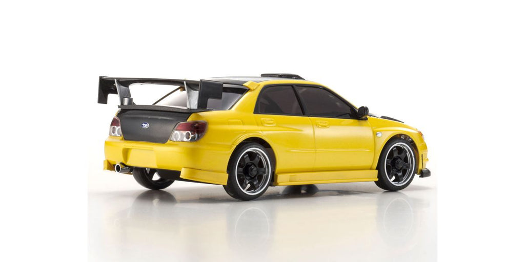 MINI-Z AWD SUBARU IMPREZA with Aero Kit and CFRP hood Metallic Yellow - view 3